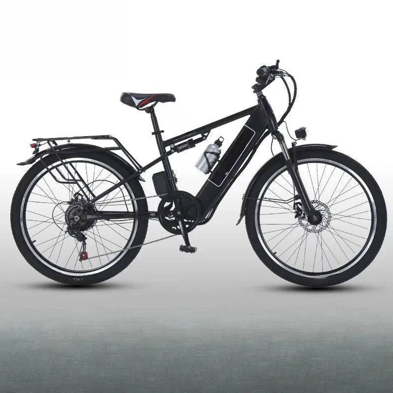 400W 48V Adult Electric Bike – 26" Aluminum Frame, 30Ah Lithium Battery, 60km+ Range, Spoke or Blade Wheel - All Service