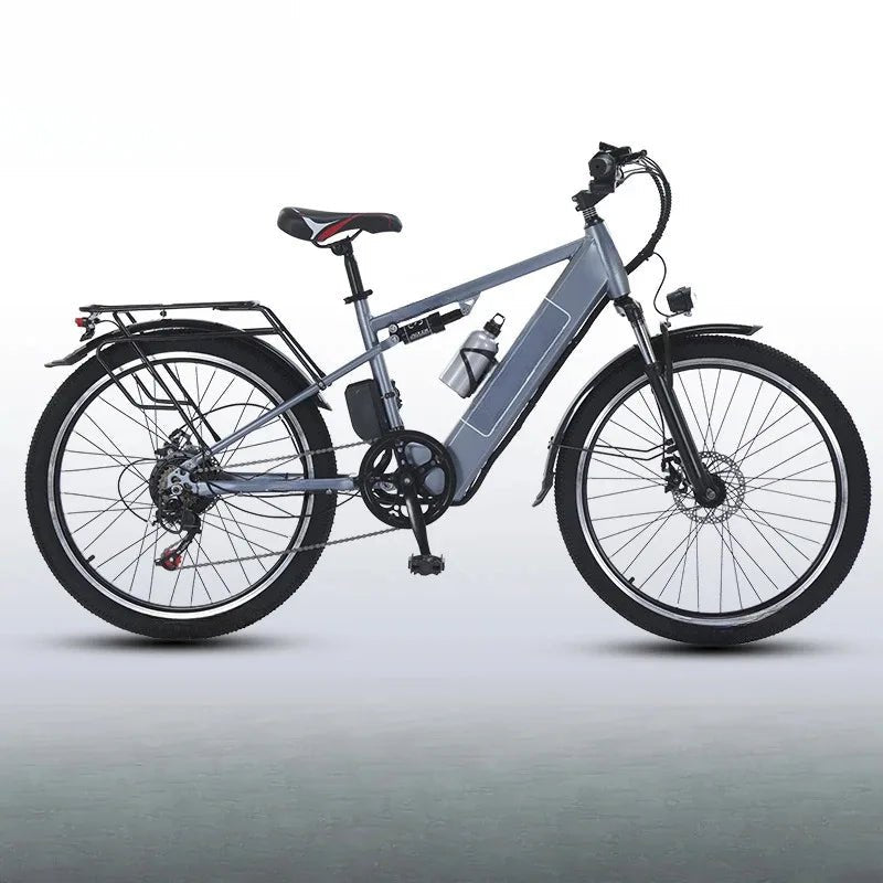 400W 48V Adult Electric Bike – 26" Aluminum Frame, 30Ah Lithium Battery, 60km+ Range, Spoke or Blade Wheel - All Service