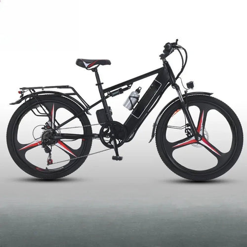 400W 48V Adult Electric Bike – 26" Aluminum Frame, 30Ah Lithium Battery, 60km+ Range, Spoke or Blade Wheel - All Service