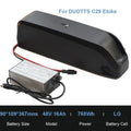 48V E - Bike Replacement Battery – 15Ah/17.5Ah/20Ah for DUOTTS C29, F26 & S26 - All Service