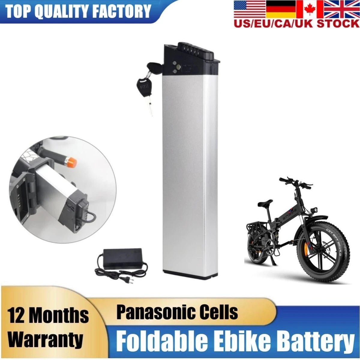 48V E - Bike Replacement Battery Pack – 10.4Ah/12.8Ah/14Ah for Samebike LO26, ENGWE Engine Pro, Bezior X500 (USA Warehouse) - All Service