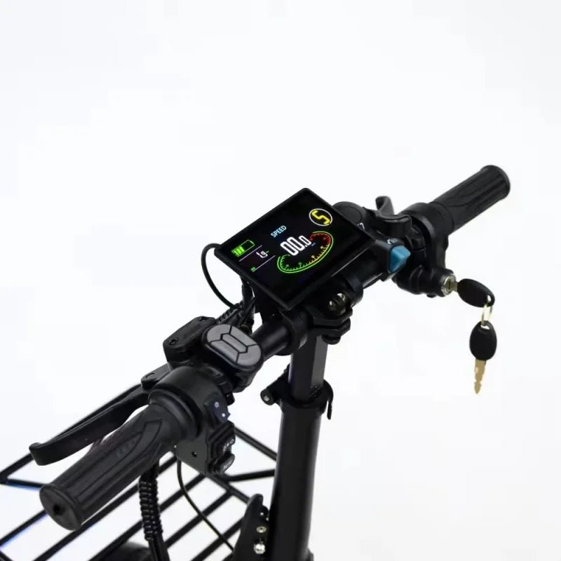 500W 48V Electric Folding E - Bike – Long Range City & Campus Commuter Bicycle - All Service