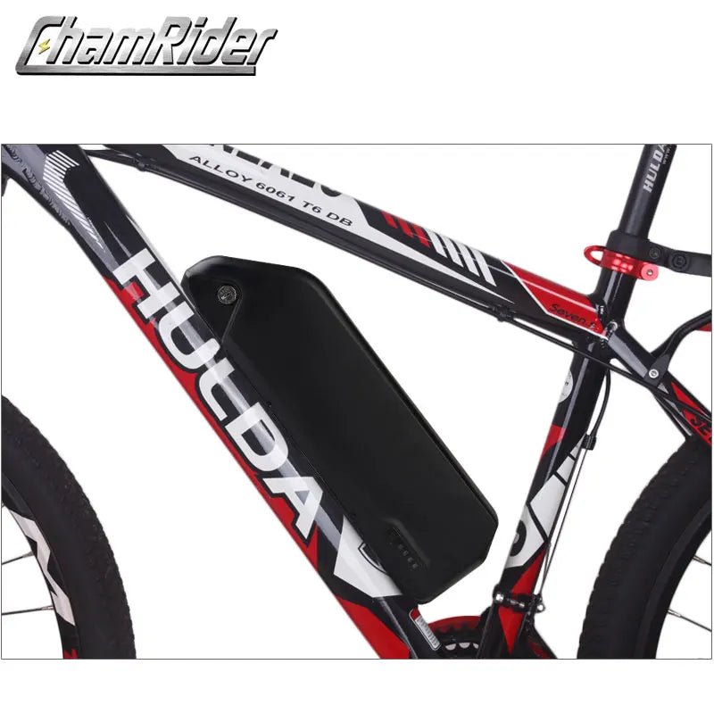 Chamrider E - Bike Down Tube Battery Box – 36V/48V, 10S4P/13S3P with 21700 Cells & Nickel Strips - All Service