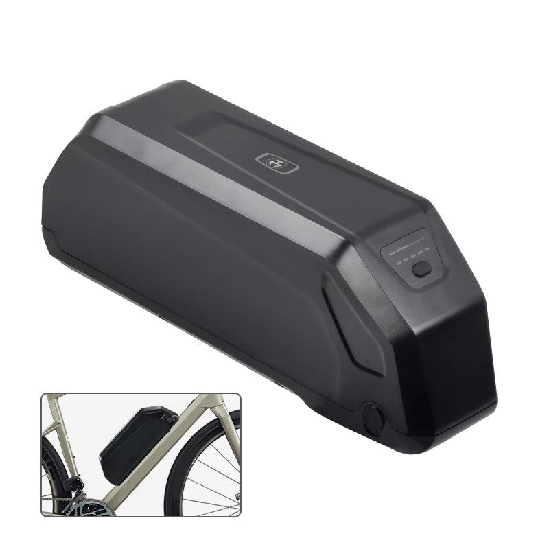 Downtube Hailong E - Bike Battery – 36V/48V/52V Li - Ion for 250W–1000W Motors - All Service
