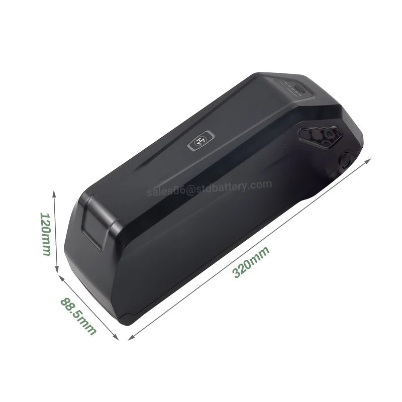 Downtube Hailong E - Bike Battery – 36V/48V/52V Li - Ion for 250W–1000W Motors - All Service