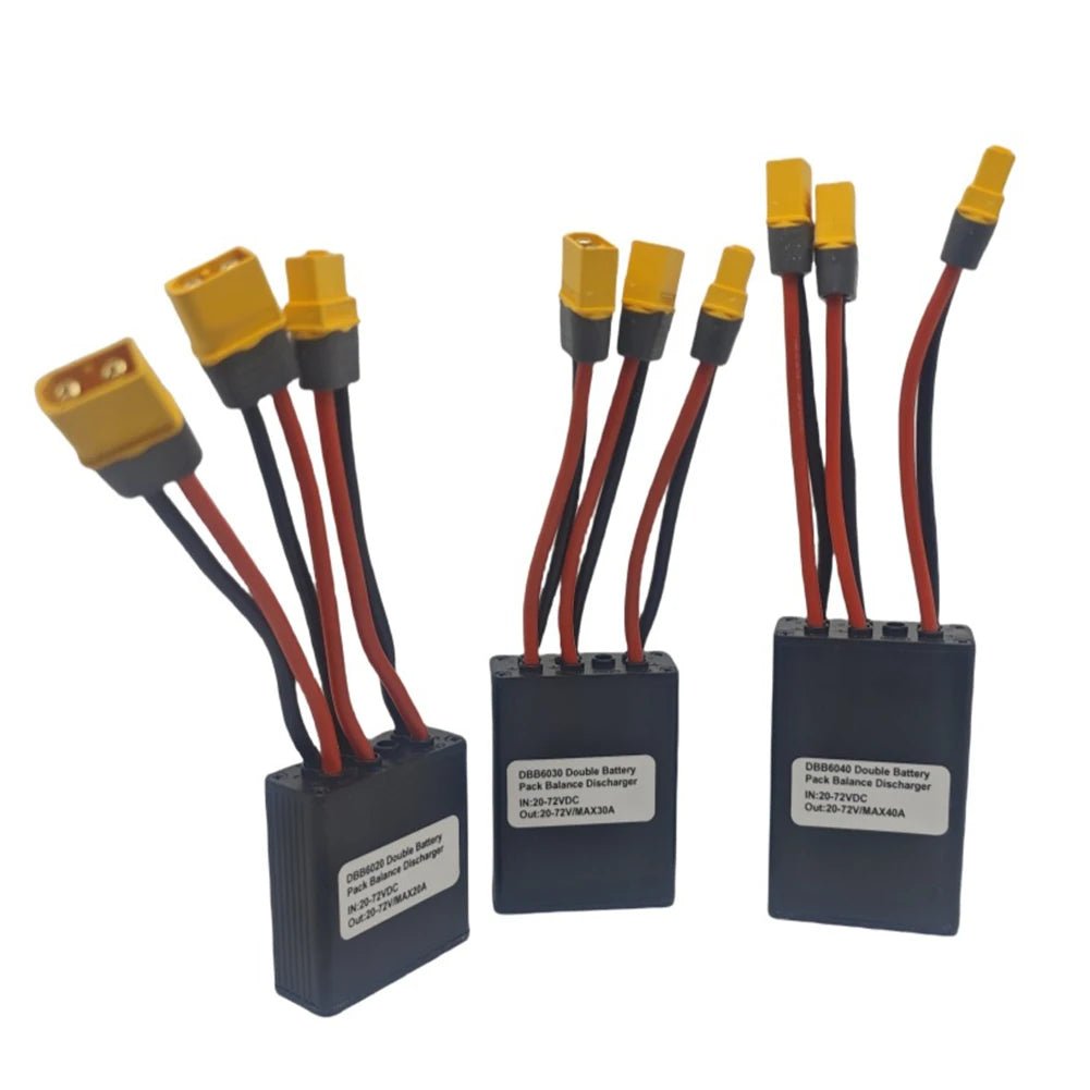 E - Bike Dual Battery Switch Balancer – 20A/30A/40A Discharge Converter for 24V–72V Systems - All Service