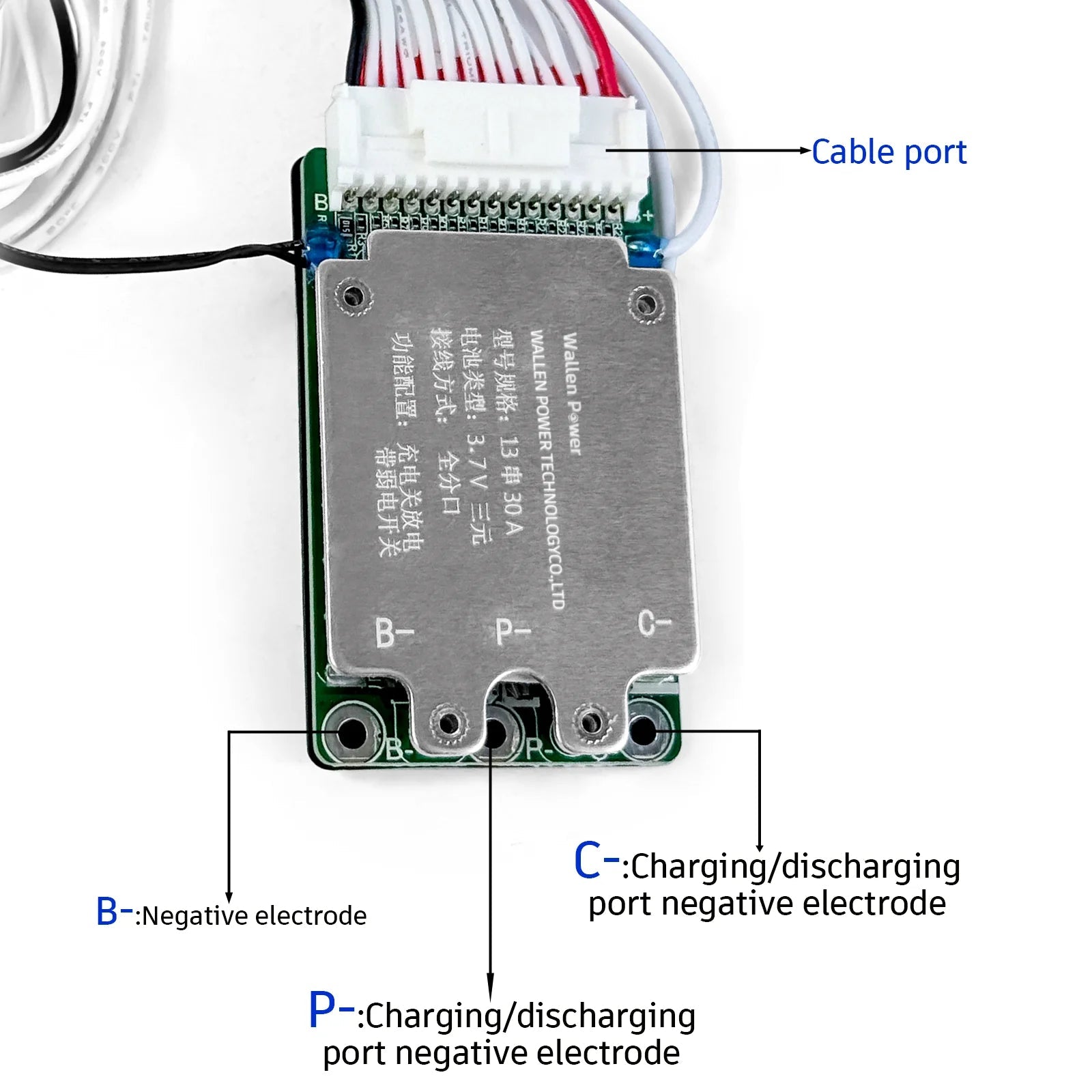 E - Bike & Scooter Battery BMS Protection Board – 36V/48V/52V 10S/13S/14S with 25A to 50A Options - All Service