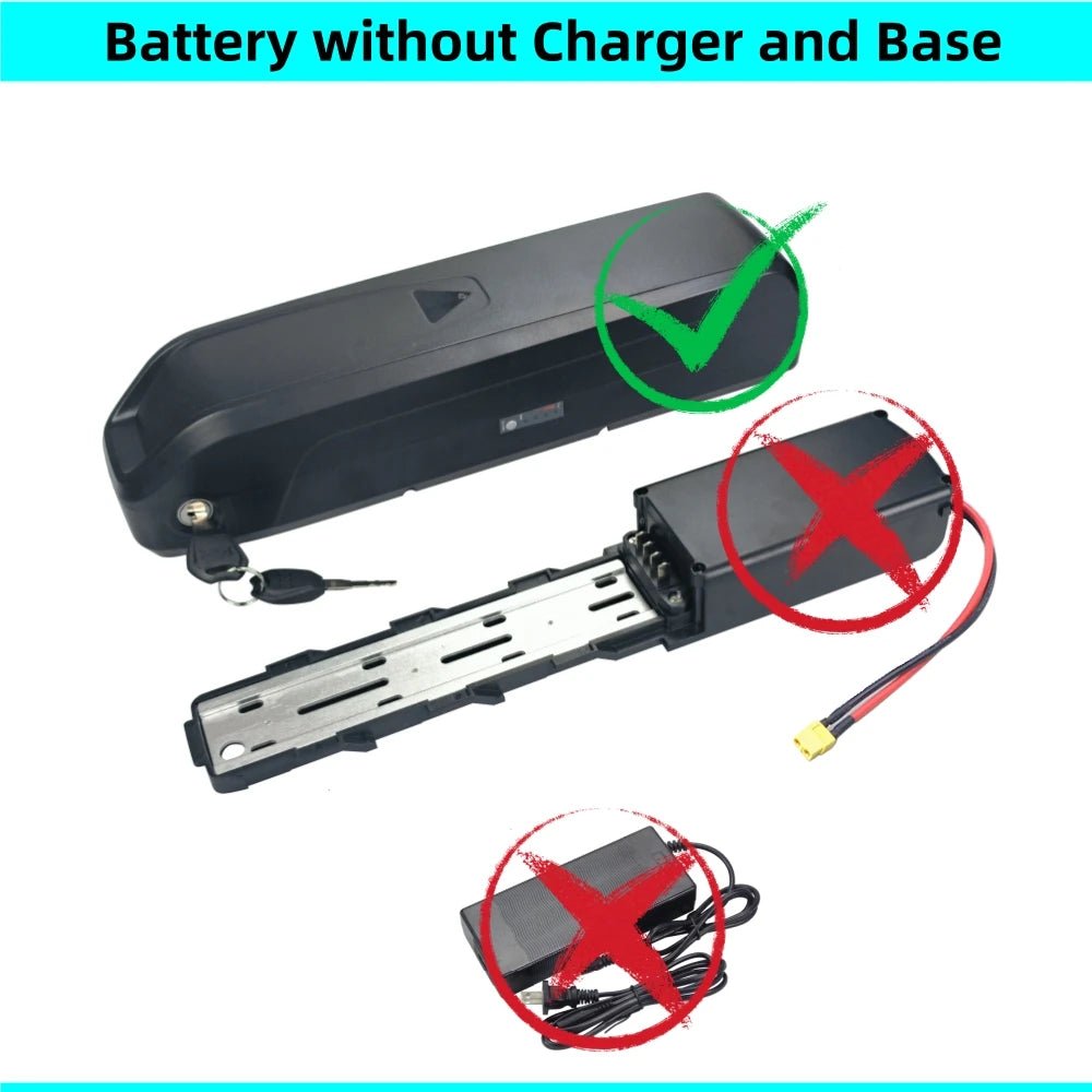 Finbike EB3 26" Replacement E - Bike Battery – 36V/48V Li - Ion, Multiple Capacity Options - All Service