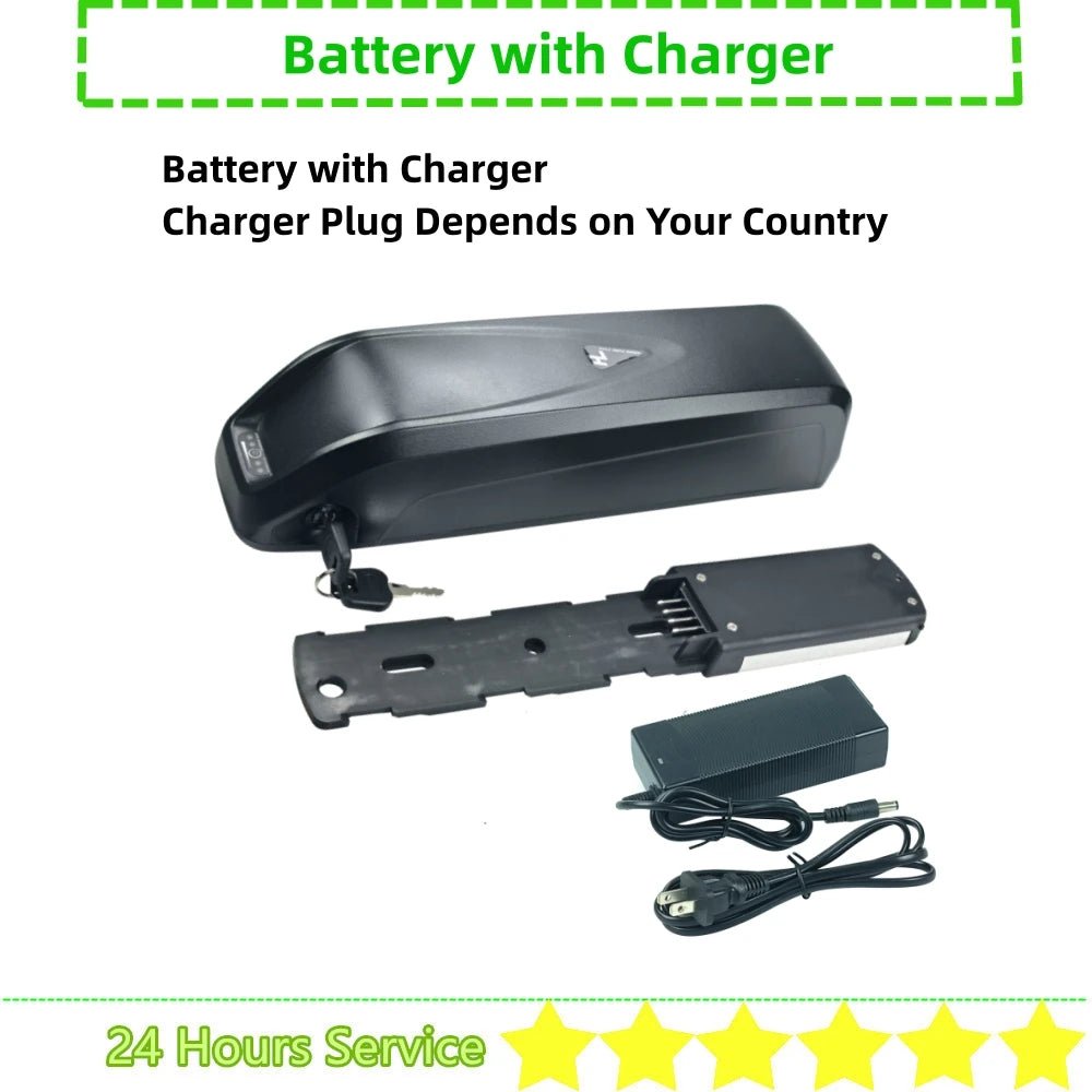 Hailong E - Bike Battery 36V/48V – Compatible with Eleglide M1 Plus, Lifebike, Ecotric & More - All Service